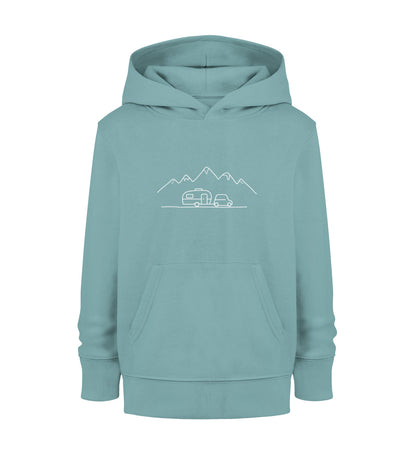 Keep it simple - Kinder Organic Hoodie - LazyDonkeyDesign 