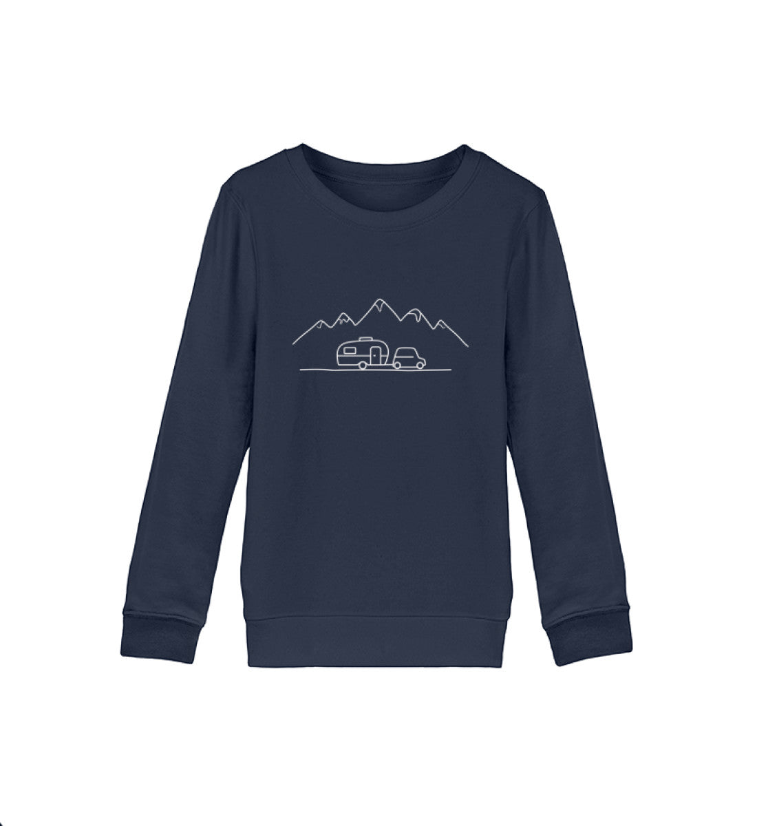 Keep it simple - Kinder Organic Sweatshirt - LazyDonkeyDesign 