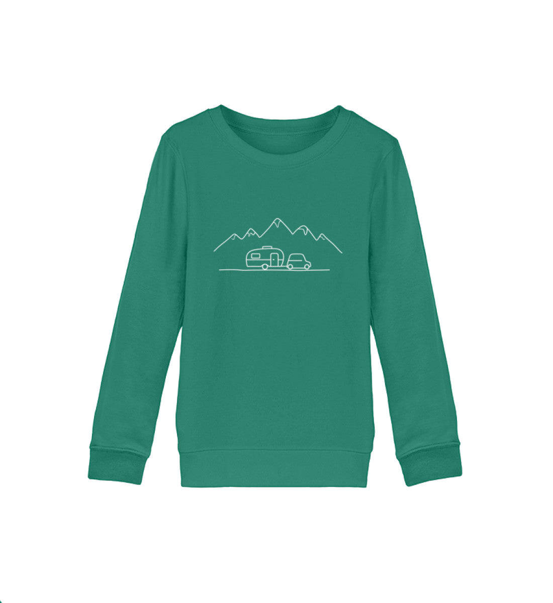Keep it simple - Kinder Organic Sweatshirt - LazyDonkeyDesign 