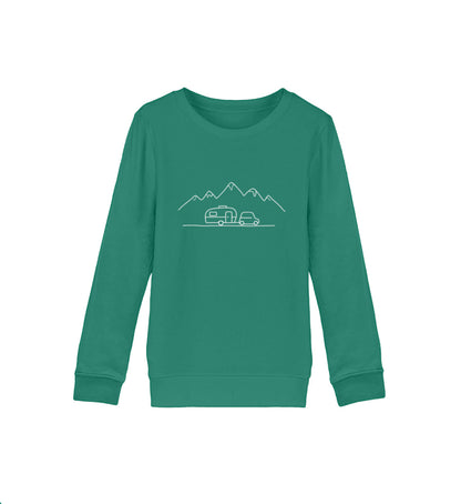 Keep it simple - Kinder Organic Sweatshirt - LazyDonkeyDesign 