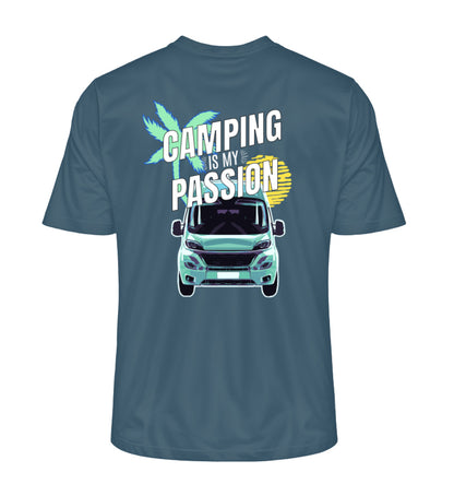 Camping Passion - Herren Organic Shirt - LazyDonkeyDesign 