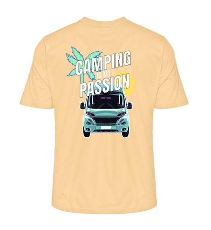 Camping Passion - Herren Organic Shirt - LazyDonkeyDesign 