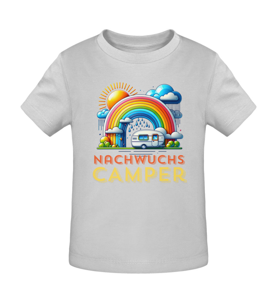 Nachwuchs Camper - Baby Organic Shirt - LazyDonkeyDesign 