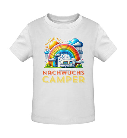 Nachwuchs Camper - Baby Organic Shirt - LazyDonkeyDesign 