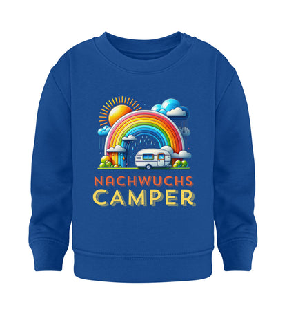 Nachwuchs Camper - Baby Organic Sweatshirt - LazyDonkeyDesign 