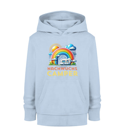 Nachwuchs Camper - Kinder Organic Hoodie - LazyDonkeyDesign 