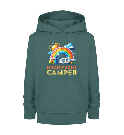 Nachwuchs Camper - Kinder Organic Hoodie - LazyDonkeyDesign 