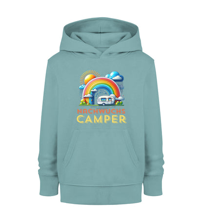 Nachwuchs Camper - Kinder Organic Hoodie - LazyDonkeyDesign 