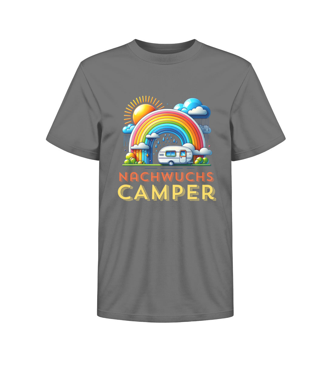 Nachwuchs Camper - Kinder Organic Shirt - LazyDonkeyDesign 