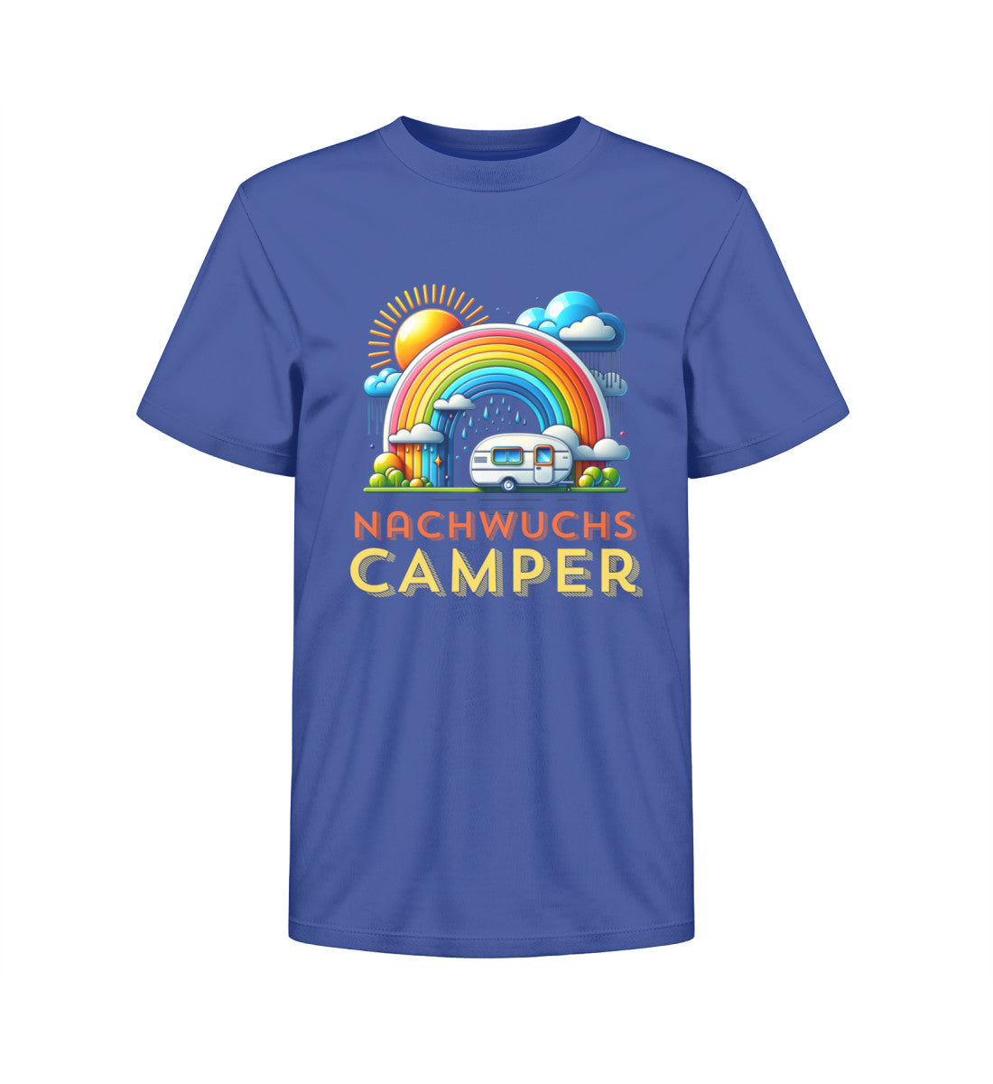 Nachwuchs Camper - Kinder Organic Shirt - LazyDonkeyDesign 