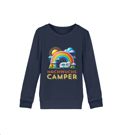 Nachwuchs Camper - Kinder Organic Sweatshirt - LazyDonkeyDesign 