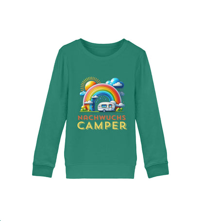 Nachwuchs Camper - Kinder Organic Sweatshirt - LazyDonkeyDesign 