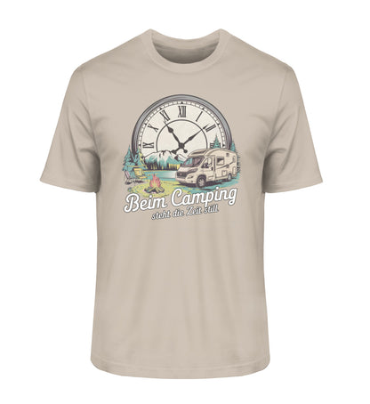Zeit steht still - Herren Organic Shirt - Wohnmobil - LazyDonkeyDesign 