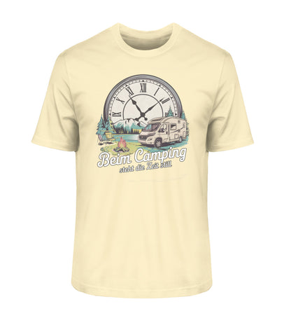 Zeit steht still - Herren Organic Shirt - Wohnmobil - LazyDonkeyDesign 