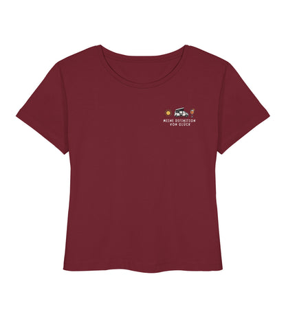 Definition von Glück - Damen Organic T-Shirt - Bulli - LazyDonkeyDesign 