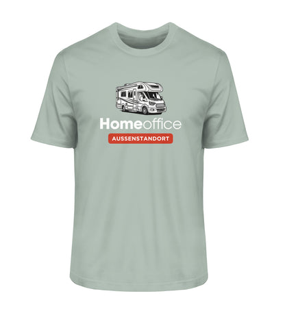 Wohnmobil Homeoffice - Herren Organic Shirt - LazyDonkeyDesign 