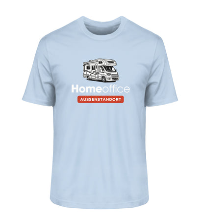 Wohnmobil Homeoffice - Herren Organic Shirt - LazyDonkeyDesign 