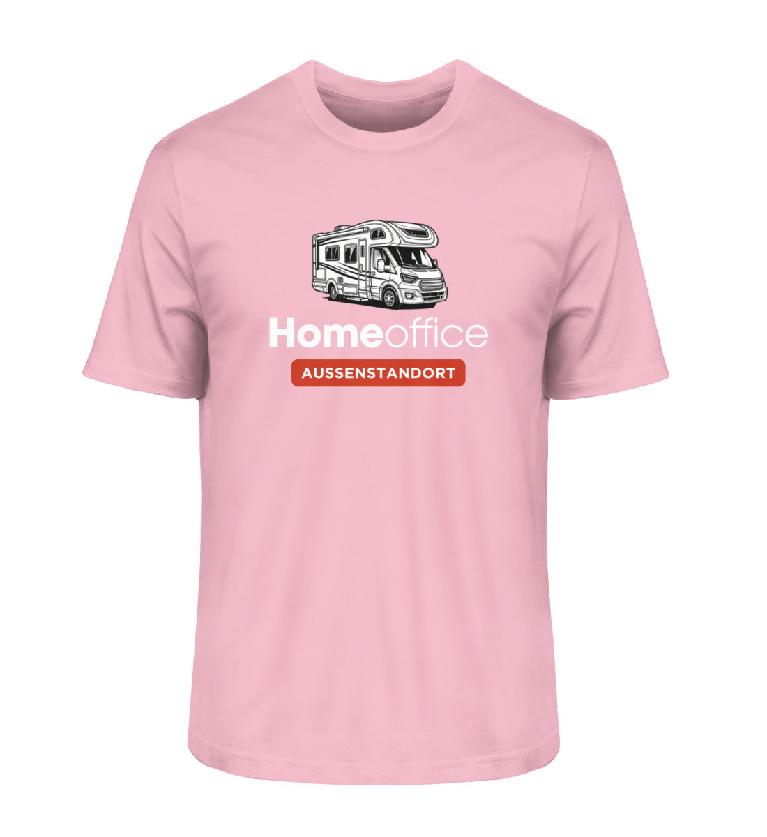 Wohnmobil Homeoffice - Herren Organic Shirt - LazyDonkeyDesign 