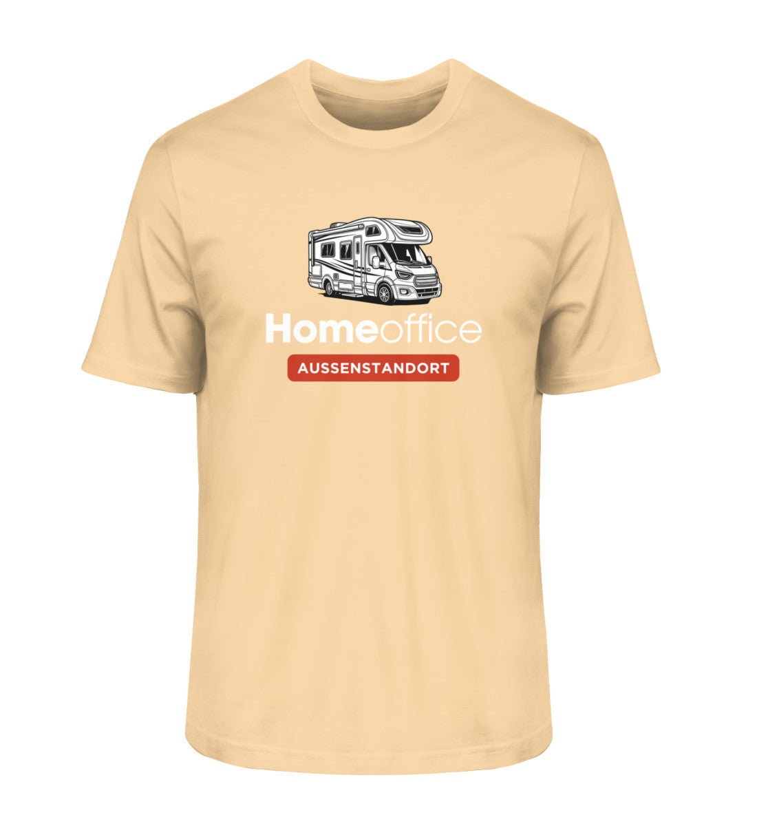 Wohnmobil Homeoffice - Herren Organic Shirt - LazyDonkeyDesign 