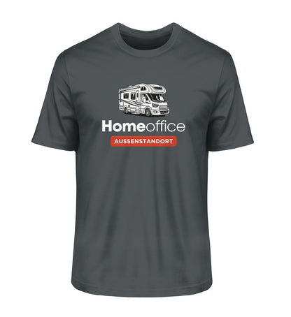 Wohnmobil Homeoffice - Herren Organic Shirt - LazyDonkeyDesign 
