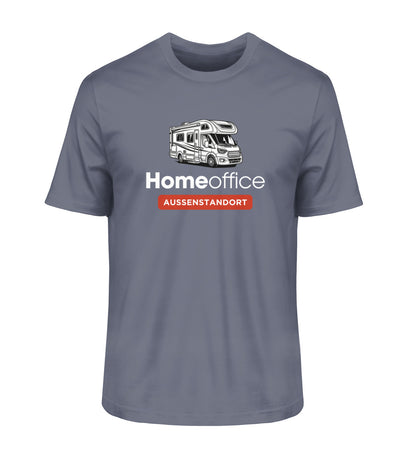 Wohnmobil Homeoffice - Herren Organic Shirt - LazyDonkeyDesign 
