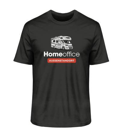 Wohnmobil Homeoffice - Herren Organic Shirt - LazyDonkeyDesign 
