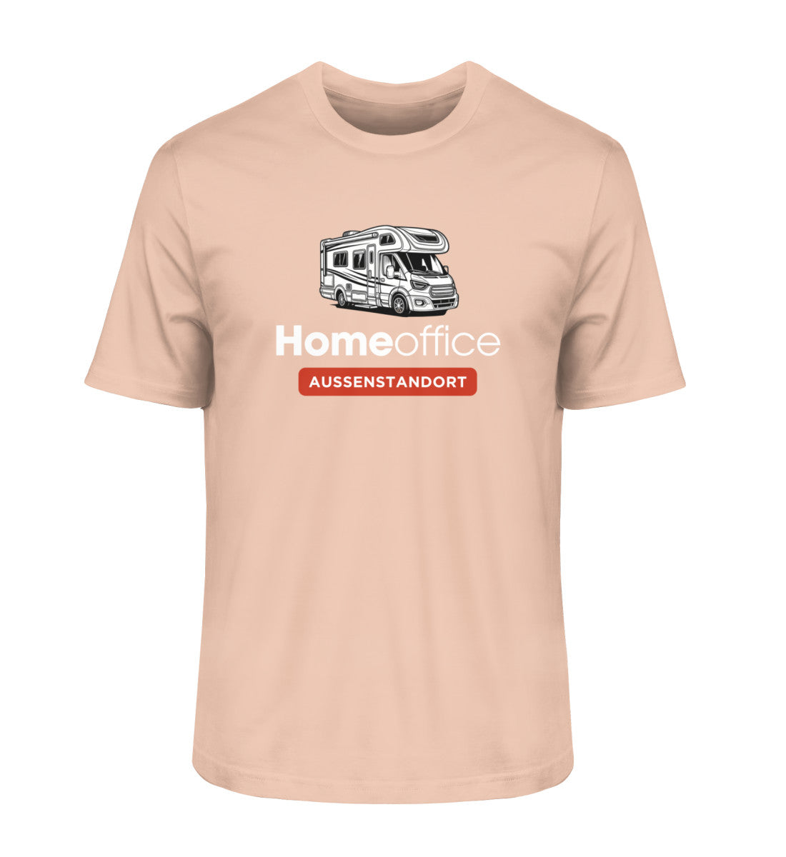 Wohnmobil Homeoffice - Herren Organic Shirt - LazyDonkeyDesign 