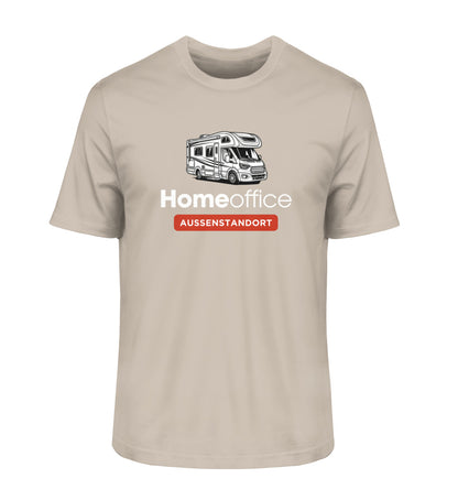 Wohnmobil Homeoffice - Herren Organic Shirt - LazyDonkeyDesign 
