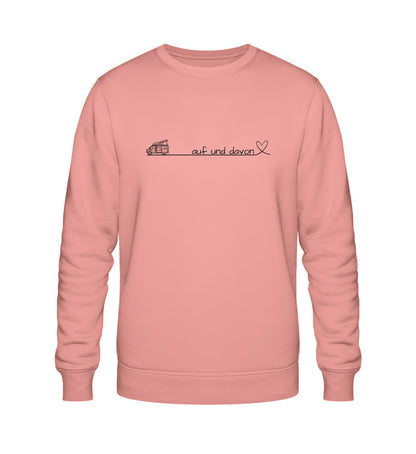 Auf und Davon - Damen Organic Sweatshirt - Van - LazyDonkeyDesign 