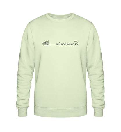Auf und Davon - Damen Organic Sweatshirt - Van - LazyDonkeyDesign 