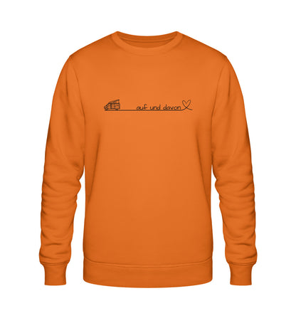 Auf und Davon - Damen Organic Sweatshirt - Van - LazyDonkeyDesign 