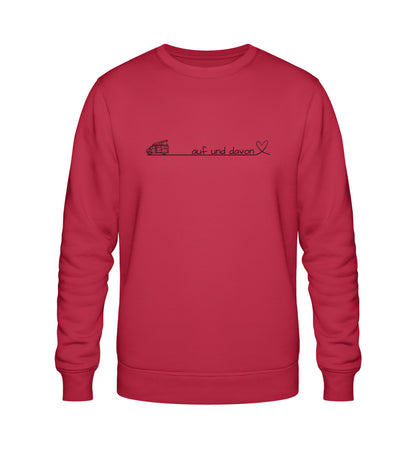 Auf und Davon - Damen Organic Sweatshirt - Van - LazyDonkeyDesign 