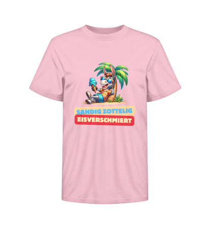 Sandig Zottelig Eisverschmiert - Kinder Organic Shirt - LazyDonkeyDesign 