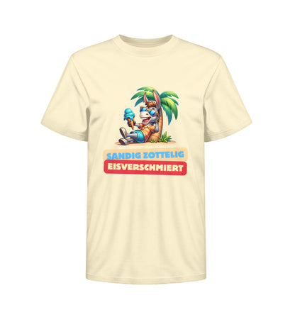 Sandig Zottelig Eisverschmiert - Kinder Organic Shirt - LazyDonkeyDesign 