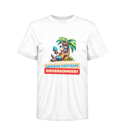 Sandig Zottelig Eisverschmiert - Kinder Organic Shirt - LazyDonkeyDesign 