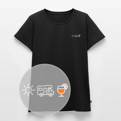 Sonne Wohnmobil Aperol - Damen Camping T-Shirt