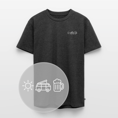 Sonne Bulli Bier - Herren Camping T-Shirt