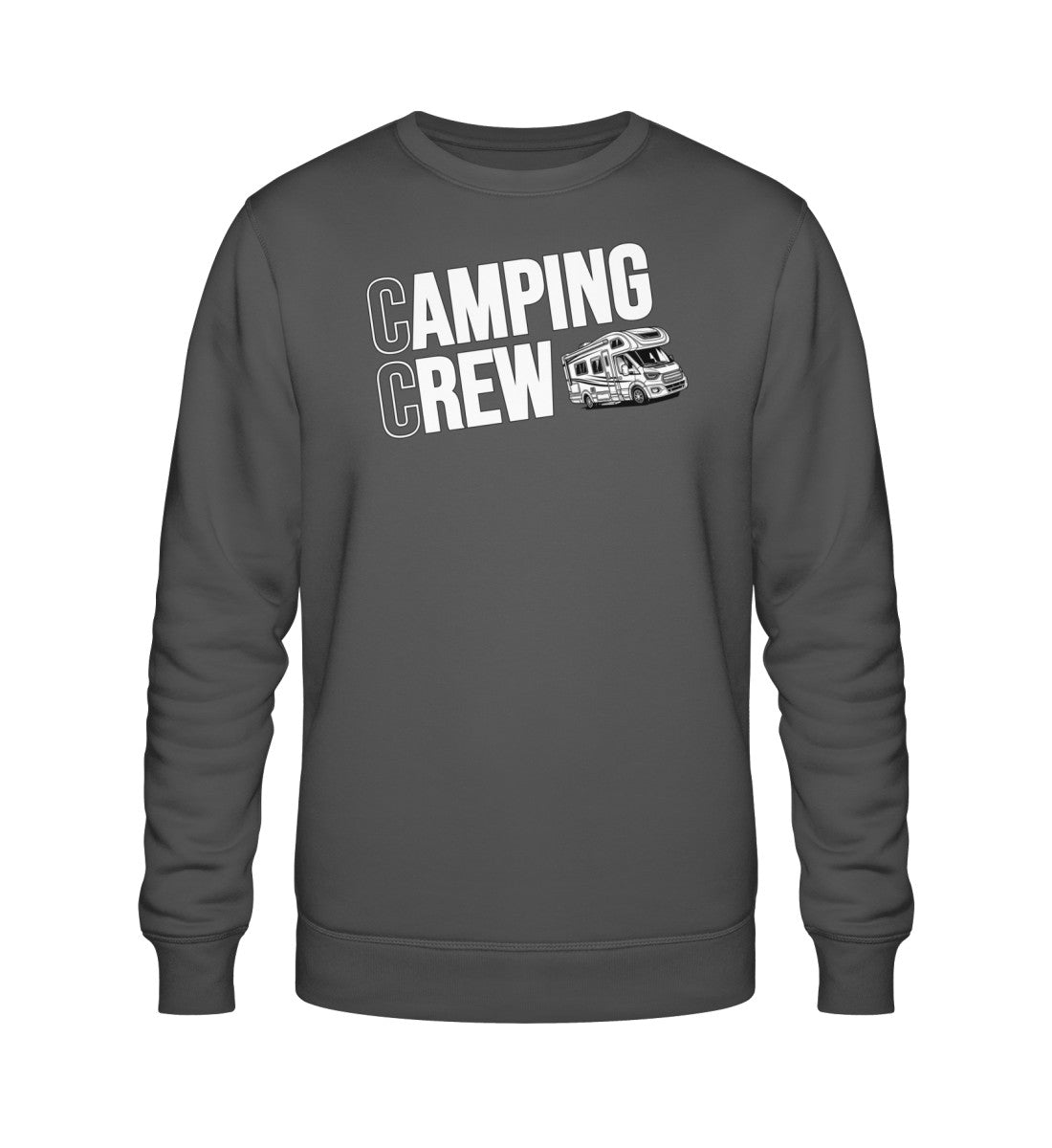 Wohnmobil Camping Crew - Herren Organic Sweatshirt - LazyDonkeyDesign 