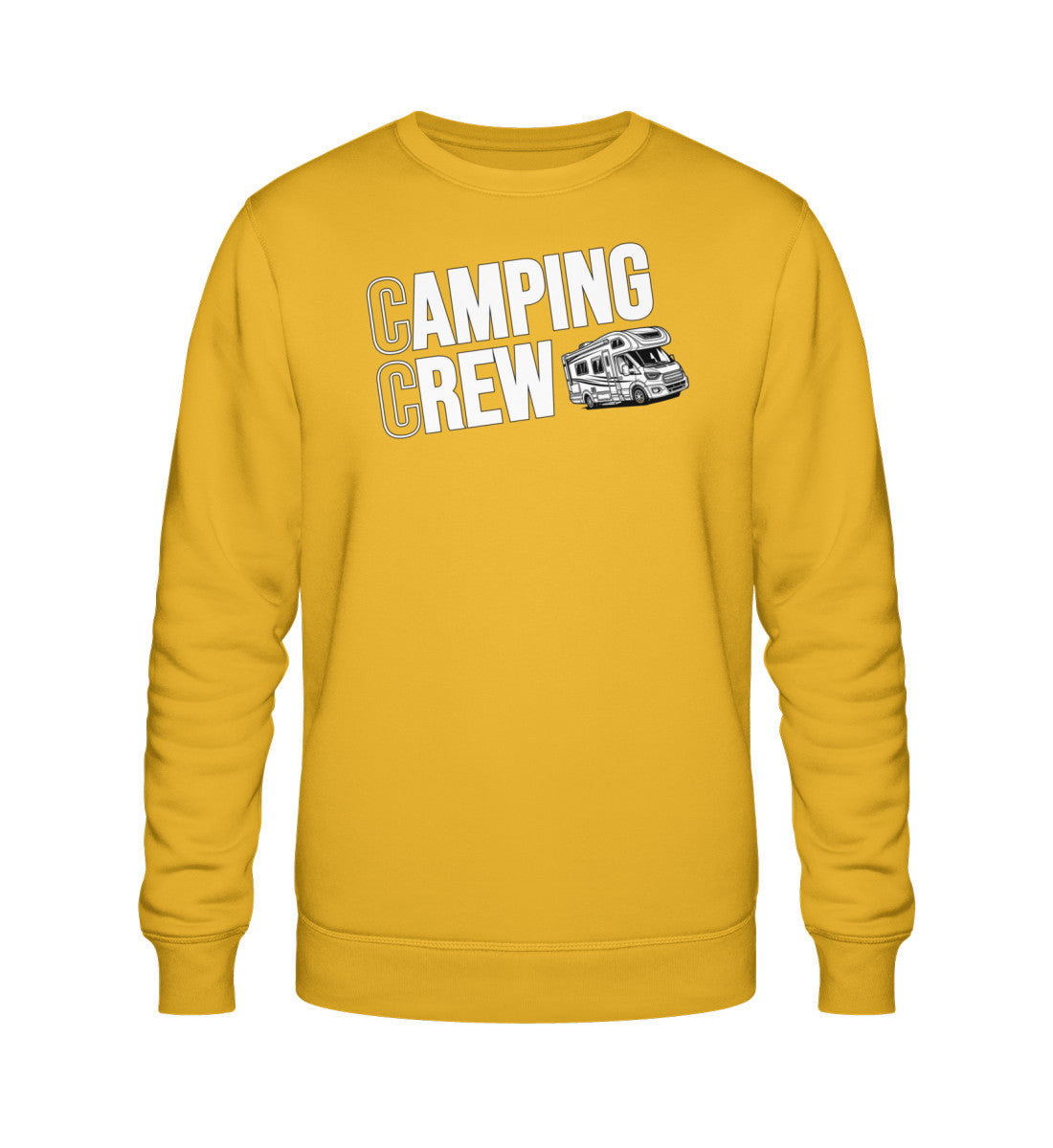 Wohnmobil Camping Crew - Herren Organic Sweatshirt - LazyDonkeyDesign 