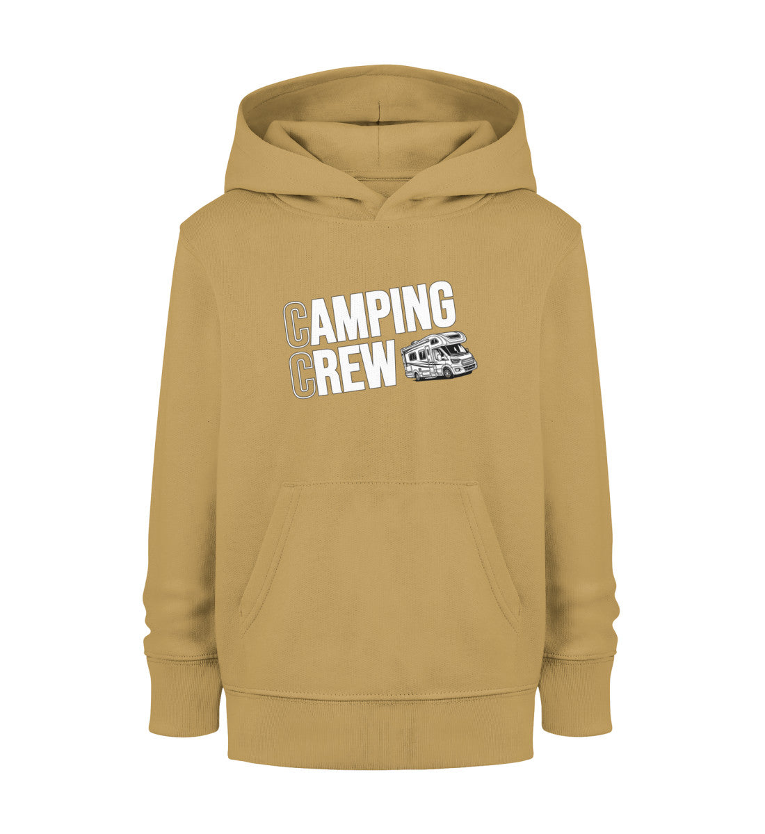 Wohnmobil Camping Crew - Kinder Organic Hoodie - LazyDonkeyDesign 