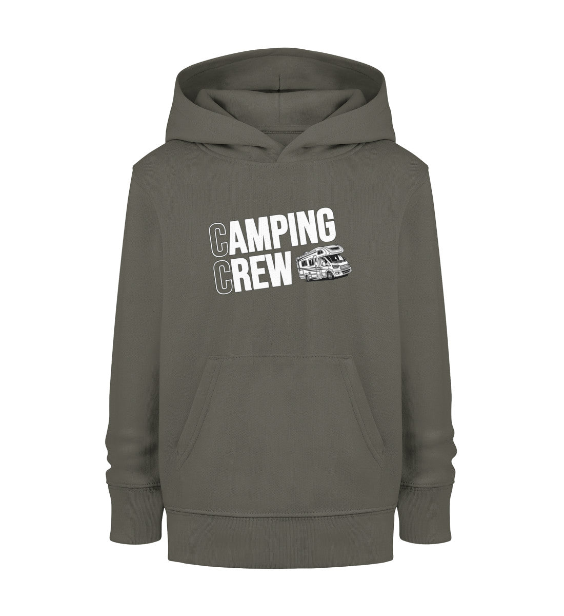 Wohnmobil Camping Crew - Kinder Organic Hoodie - LazyDonkeyDesign 
