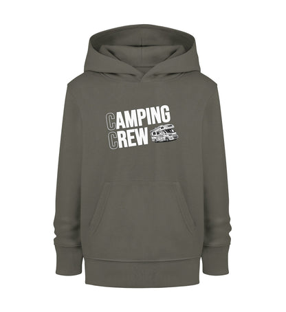 Wohnmobil Camping Crew - Kinder Organic Hoodie - LazyDonkeyDesign 