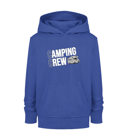 Wohnmobil Camping Crew - Kinder Organic Hoodie - LazyDonkeyDesign 