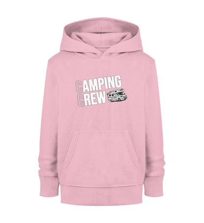 Wohnmobil Camping Crew - Kinder Organic Hoodie - LazyDonkeyDesign 