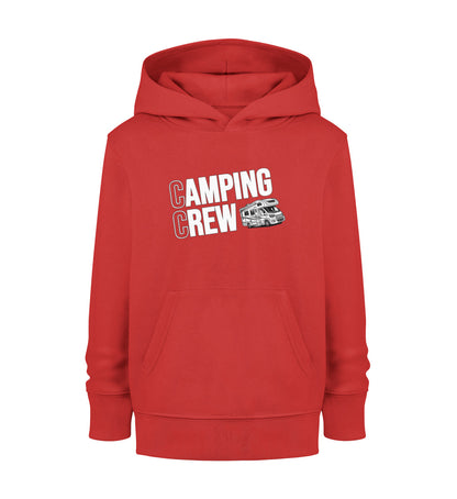Wohnmobil Camping Crew - Kinder Organic Hoodie - LazyDonkeyDesign 