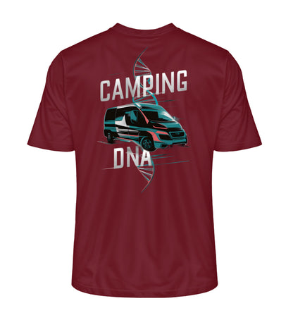 Vanlife Camping DNA - Herren Organic Shirt - LazyDonkeyDesign 