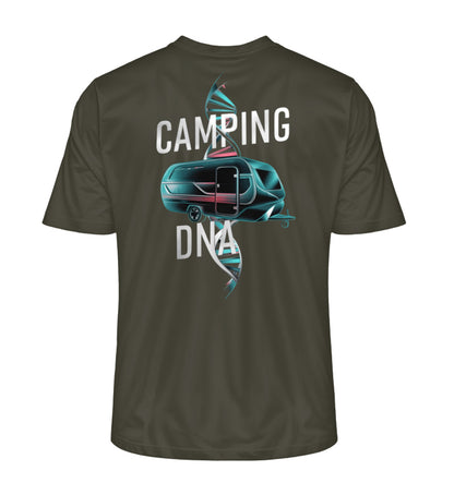 Wohnwagen Camping DNA - Herren Organic Shirt - LazyDonkeyDesign 