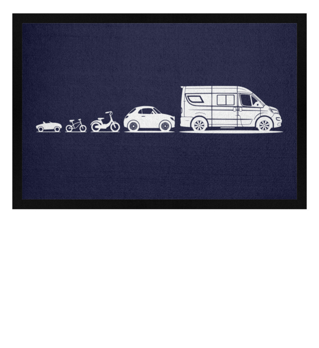 Evolution Van - Camping Fußmatte - LazyDonkeyDesign 