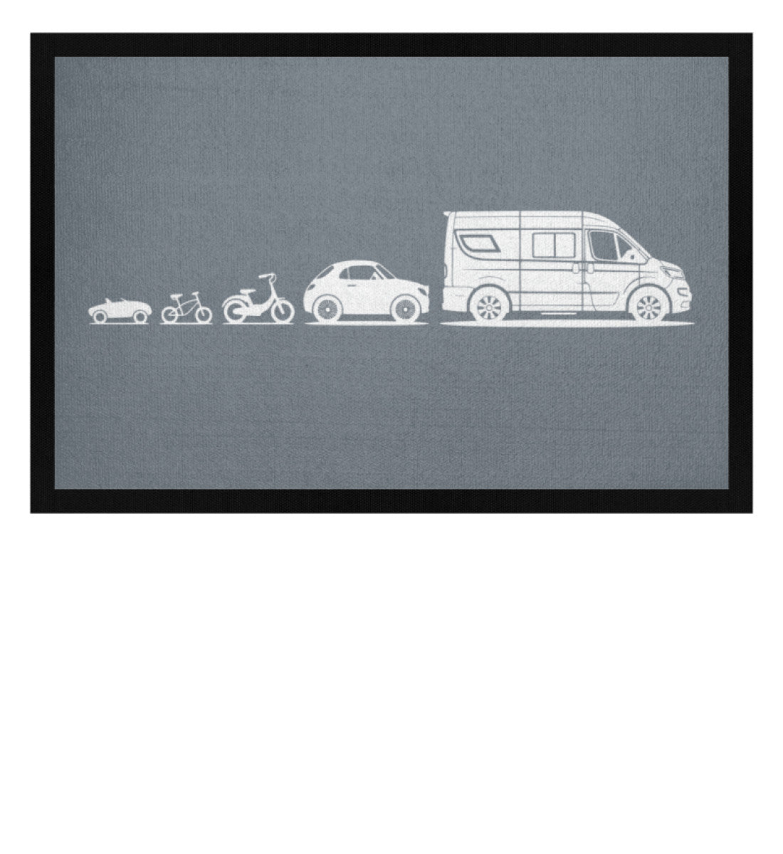 Evolution Van - Camping Fußmatte - LazyDonkeyDesign 