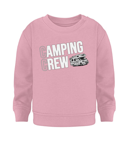Wohnmobil Camping Crew - Baby Organic Sweatshirt - LazyDonkeyDesign 